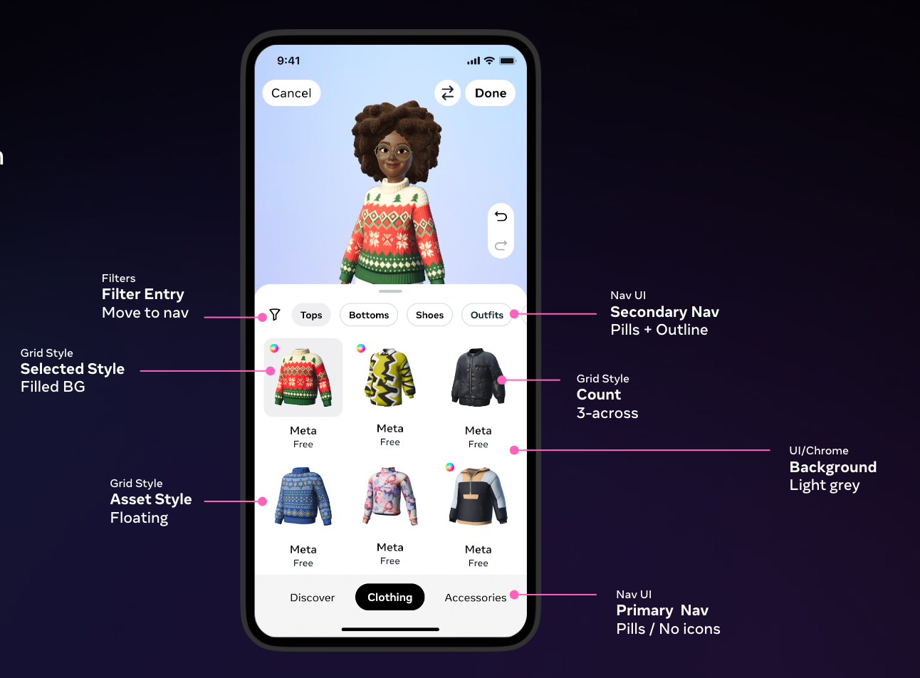 Meta Reality Labs avatars